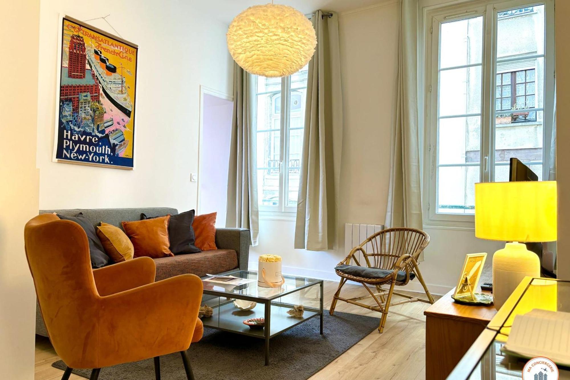 L'Oasis Havrais - Centre Historique Apartment Le Havre Luaran gambar