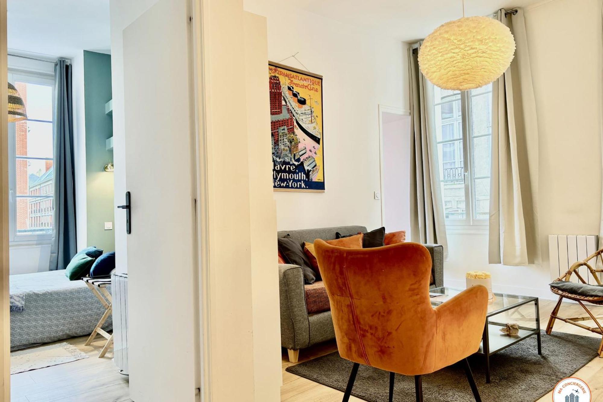 L'Oasis Havrais - Centre Historique Apartment Le Havre Luaran gambar